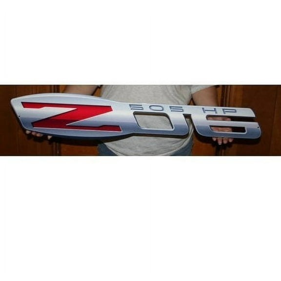 Corvette C6 Z06 Emblem Wall Sign 36" x 7" : 2006-2013 Z06