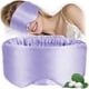thumbnail image 1 of wonima11 MUSICOZY Silk Sleep Mask for Women Men, Ultra-Soft Mulberry Silk Eye Mask with Adjustable Velcro Strap, Breathable Sleep Mask for Total Darkness, Light Purple, 1 of 1