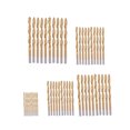 thumbnail image 1 of Juego de brocas HSS recubiertas de titanio, 60 piezas, plástico, madera, metal, 1,0-3,5 mm 1.0mm-3.5mm kusrkot Brocas HSS con vástago reducido, 1 of 5