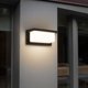 thumbnail image 1 of Aplique de pared Aplique Led de 18w/Iluminación exterior/Pared de aluminio/Rectángulo Impermeable Ip65, 26 X 12,5 x 12,5 cm (Blanco natural-6000k) JM MX-0138843FYD, 1 of 5