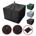 thumbnail image 3 of Sac de Rangement pour Coussins de Siège de Mobilier de Patio Extérieur avec Fermeture Éclair et Poignées, Imperméable, 3 of 9