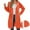 Orange, variant on TIANZEN Long Zipper Hooded Sweatshirt For Autumn And Winter Sports Jacket Extra Large Solid Color Hooded Sweatshirt Fall Long Sleeve Womens Zip up Hoodie Sweatshirt Hooded Zip up Sweatshirt Women