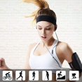 thumbnail image 3 of ZHAOCHENG cintas para la cabeza de fitness para mujeres, cintas para la cabeza deportivas para hombres y mujeres, cintas para la cabeza absorbentes del sudor para hombres y mujeres, cintas para la cab, 3 of 5
