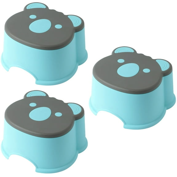 Set of 3 Portable Kids Stool Small Bench Reusable Temporary
