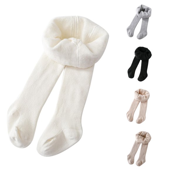 Vrotazzy Girls Pants - Toddler Kids Baby Girls Lined Warm Full Length Leggings for Winter and Everyday Wear