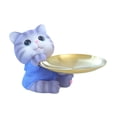 thumbnail image 3 of Bandeja para gatos con forma de cuenco para llaves para la entrada, decoración del hogar, escultura creativa multifuncional para gatos. Estilo a, 3 of 9