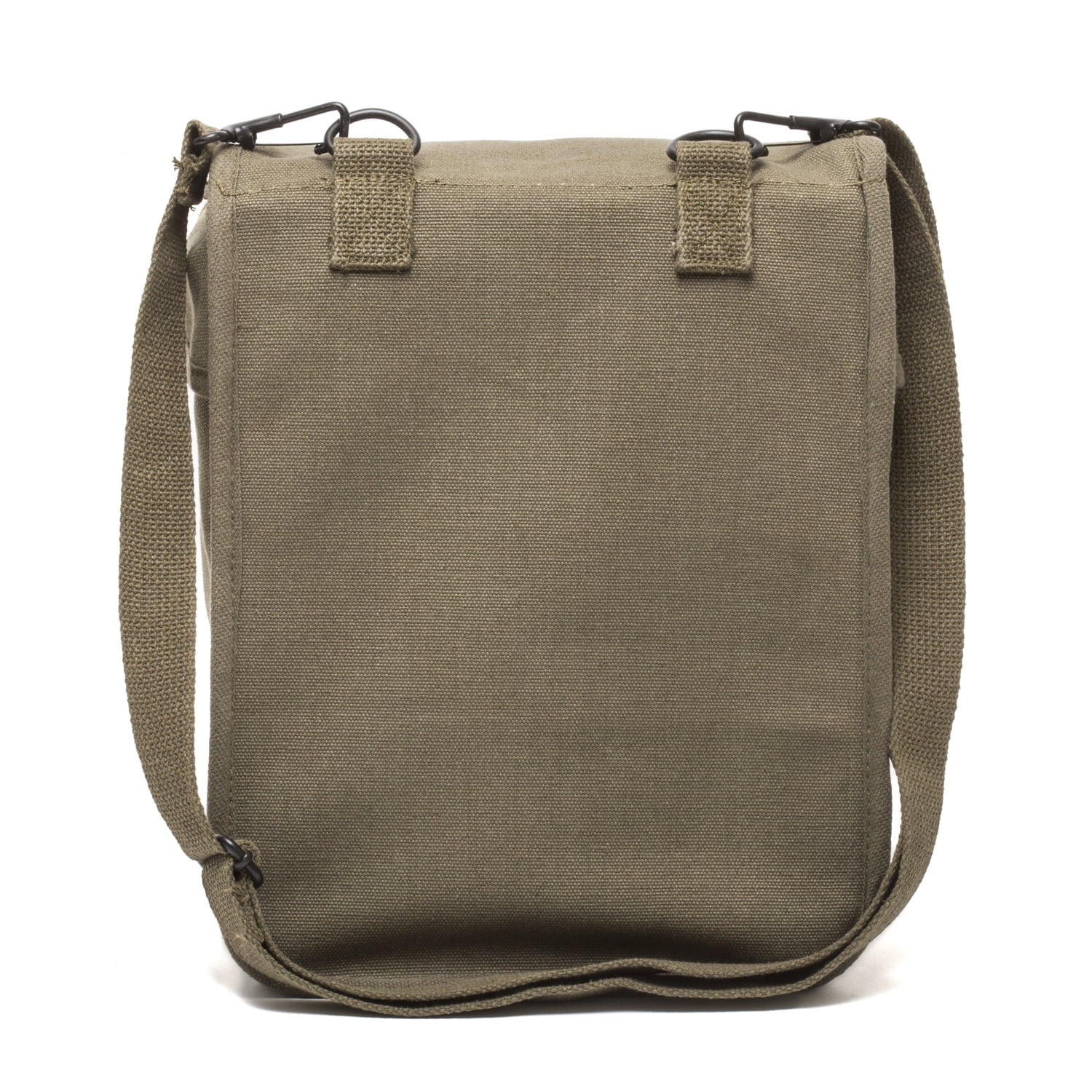Punisher We Know Handprint Canvas Messenger Shoulder Bag Olive /& Black