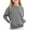 Gray, variant on Girls Fleece Sweatshirt Kids Soft Crewneck Pullover Sweatshirts Long Sleeve Cute Relaxed Fit Shirts with Pocket