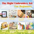 thumbnail image 3 of Embroidery Floss Rainbow Color 50 Skeins Per Pack Cross Stitch Threads, 3 of 5