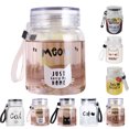 thumbnail image 2 of Bangcool Glass Water Cup Cartoon Coffee Mug Tea Cup Tea Mug with Lid & Short Strap, 2 of 10