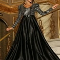 thumbnail image 2 of adviicd Robes de Cocktail pour Femmes Robes de Soirée pour Femmes Robes Formelles pour Femmes Soirée Élégante Fendue Argent,TG, 2 of 5