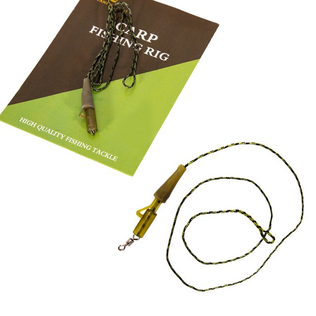 Riwcyla Fishing Core Leadcore Carp Fishing Hair Rig Clip Kit Accessories