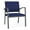 Blue, variant on Newport Reception Waiting 18.5" Oversize Guest Chair / Charcoal Steel / Blue