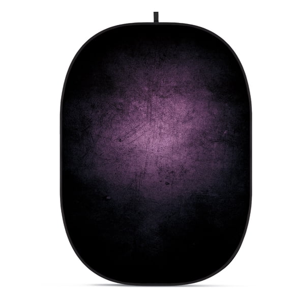 Glow CBA-TA0010 5x6.5' Fabric Collapsible Backdrop, Abstract Textured