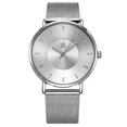 thumbnail image 2 of Sk K0059 Ultra Thin Fashable Reloj de pulsera para mujer Acero Cuarzo, 2 of 4
