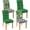 Green, variant on St Patricks Day Chair Covers Set of 4 Shamrock Gnome Dining Chair Seat Cover Stretch Removable Green Chair Slipcover Protector for St Patrick''s Dining Room Kitchen Home Decor