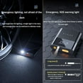 thumbnail image 5 of Jump Starter with Air Compressor,Mini Inflator Electric Tire Pump 8800mAh with 150 PSI Digital LCD LED Light Power Bank Jump Starter,12V Portable Battery Jump Box for Car Bicycle Tires Inflatables, 5 of 11