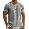 thumbnail image 1 of SOMOWI T Shirts for Men Wear Short Sleeve Soft Washed Crew Neck Everyday Comfort Light Purple Graphic Fall Tees 3XL, 1 of 5