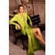 thumbnail image 2 of Vestido maxi de manga larga con cuello en V Naomi de bellabarnetten, 2 of 7
