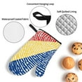 thumbnail image 5 of Seychelles Flag Oven Mitts And Pot Holders Sets Baking Sets For Kitchen Bbq Gloves Heat Resistant Cooking Fingerprint Country Pride 4 Pcs, 5 of 8