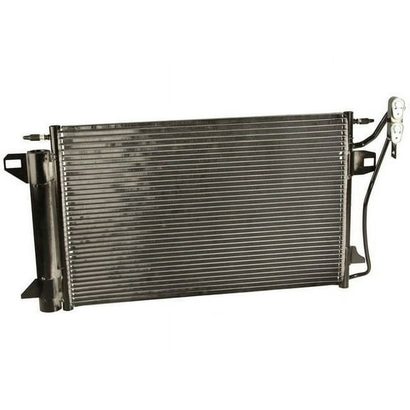 A/C Condenser - Compatible with 2007 - 2012 Lincoln MKZ 2008 2009 2010 2011
