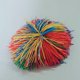 thumbnail image 2 of Pelota hinchable sensorial con puntas de los dedos de arcoíris de 6/9cm juguetes para aliviar el estrés para niños y adultos JShteea libre de BPA, 2 of 9