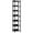 Black, variant on Spaco 7-Tier Corner Shelf, 78.7" Narrow Bookshelf Corner Bookcase, Bookshelf for Indoor, White