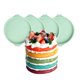 thumbnail image 5 of Advancent 4 unids/set de moldes para pasteles, moldes de silicona antiadherentes para Chocolate, moldes redondos para hornear en la cocina, Color Herramientas y accesorios para hornear 8 Zoll Advancent HA006183-02, 5 of 6