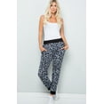 thumbnail image 3 of Celeste Design Women's Stretch Sweatpants S-3X Jogger Pants in Plaid and Animal Print, 3 of 5