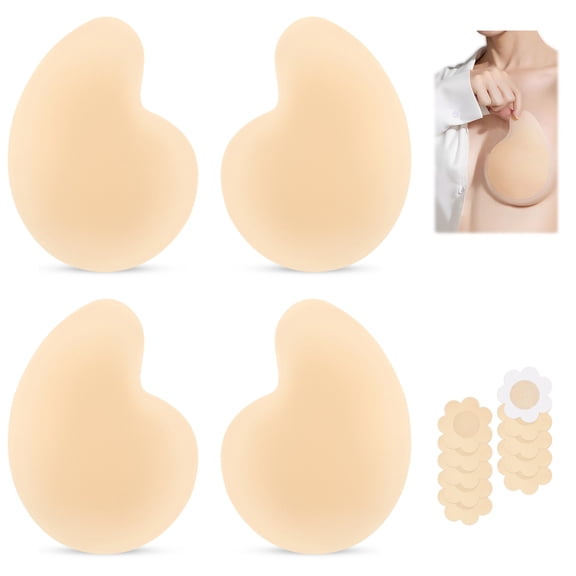 Nimiah Sticky Bra Lift, Silicone Adhesive Bra for Women Invisible Bras for Backless Strapless Dress