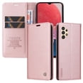 thumbnail image 2 of Wallet Case for Samsung Galaxy A14 5G, Business Style PU Leather Magnetic Adsorption Flip Folio Cover with Kickstand Card Slots Cash Holder Soft Silicone Shockproof Protective Case,Rosegold, 2 of 9