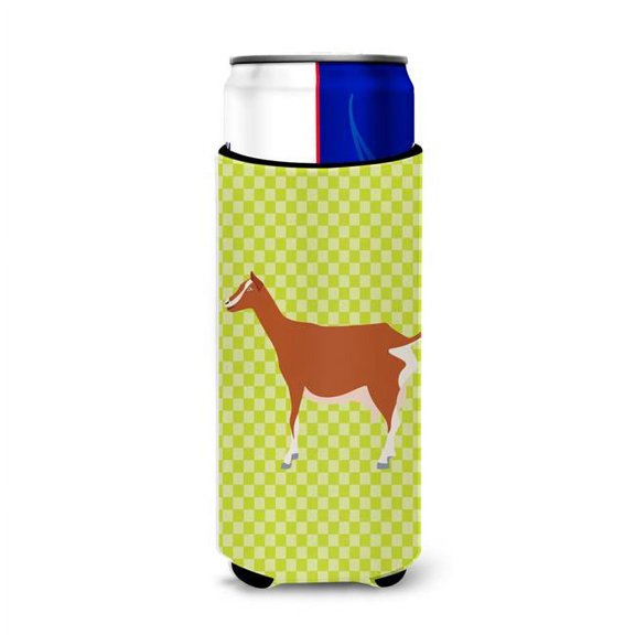 Toggenburger Goat Green Michelob Ultra Hugger for Slim Cans