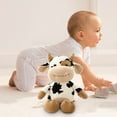 thumbnail image 5 of LYINGF 12" Cow Plush Toy Stuffed Animal, Soft Fluffy Hugging Pillow Doll for All Ages, Cuddly Throw Plushie Friend for Kids Adults, Birthday Valentines Gift, Plushie Cushion Decor, 5 of 9