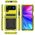 thumbnail image 3 of Compatible with Samsung Galaxy Z Flip 4 Metal Case with Kickstand Military Heavy Duty Shockproof Aluminum Case Hard Protection Cover for Galaxy Z Flip 4, 3 of 8