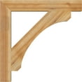 thumbnail image 3 of Ekena Millwork 4"W x 30"D x 30"H Legacy Block Rough Sawn Bracket, Western Red Cedar, 3 of 4