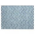 thumbnail image 2 of Addison Rugs Chantille Indoor/Outdoor Transitional Chevron Teal Washable Rectangle Rug, 1'8" x 2'6", 2 of 6