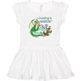 thumbnail image 3 of Inktastic Reading is Magical Dragon Green Dragon with Book Girls Toddler Dress, 3 of 5