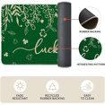 thumbnail image 5 of Floral Lucky Shamrock St. Patrick''s Day Kitchen Mats Set of 2, Home Decor Low-Profile Kitchen Rugs for Floor - 17x29 and 17x47 Inch, 5 of 6