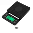 thumbnail image 2 of 2kg/0.1g LED Digital Coffee Scale with Timer Portable Touch Screen Baking Powder Electronic Scales Weighing Device Type 3, 2 of 9