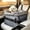 Blue, variant on Dog Car Seat Booster for Small Dog Under 20lbs, Portable Pet Car Seat with Steel Frame, Safety Leash, Thick Cushion & Storage Pockets, Fits Most Cars, Black