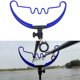 thumbnail image 3 of Soporte de barra de ángulo de acero con asa segura para barco de pesca - Azul Sunnimix Soporte para caña de pescar, 3 of 8