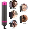 thumbnail image 2 of Secador de pelo AIKO PRO 5 en 1, 1200 W, ligero, con seguridad ALCI y tecnología de turmalina, gris y morado., 2 of 5