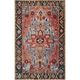 thumbnail image 5 of Unique Loom Outdoor Traditional Collection Area Rug - Regal (5' 1" x 8' Rectangle Rust Red and Blue/Yellow), 5 of 8