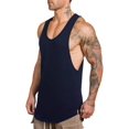 thumbnail image 2 of T01 - playera sin mangas para hombre marino G marino G Xishao ropa, 2 of 2