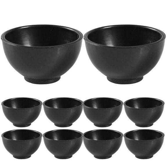 ROSENICE 20Pcs Mini House Bowls Set Plastic Realistic For Home Decor And Diy Container