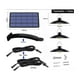 thumbnail image 5 of Lámpara Solar Recargable Con 3 Cabezales Ajustables 60 Led, 5 of 5
