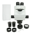 thumbnail image 2 of Zoom Microscope Head, Adjustable Accurate Alignment Microscope Head with 0.5X+2X Object Lens for Experiment, 2 of 7