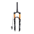 thumbnail image 1 of Horquilla de bicicleta de dirección de 1 1/8 ", horquilla de bloqueo remoto de bicicleta de carretera de montaña de aleación, repuesto de horquilla de 275 pulgadas Macarena Horquilla de suspensión de bicicleta, 1 of 7