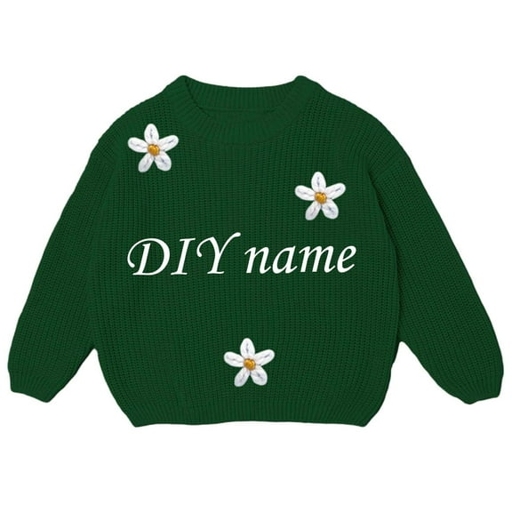 MEZZALL Baby Kids Girls Cardigan Long Sleeve Kids Button Sweater Girl Crew Neck Cardigans Sweater Soft Knitwear Child Dailywear