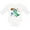 AA-White, variant on Tyrannosaurus Rex vs. Meteor Fun Space Dinosaur Boys or Girls Long Sleeve Baby Bodysuit